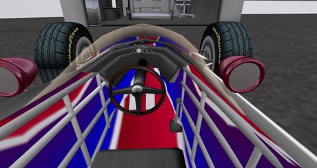 Mesh Design Racing Second Life Marketplace - Cybersculpts Lotus Mesh race car