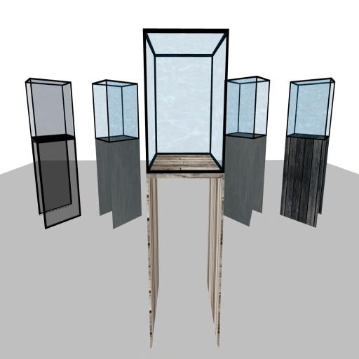 Pack vitrine_A03 x 5