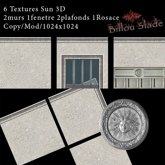 wall roughcast "sun"