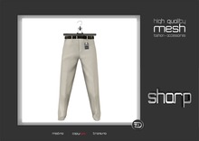 sharp by [ZD] - MESH - Suit Pants