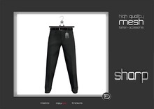 sharp by [ZD] - MESH - Suit Pants