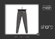 sharp by [ZD] - MESH - Suit Pants