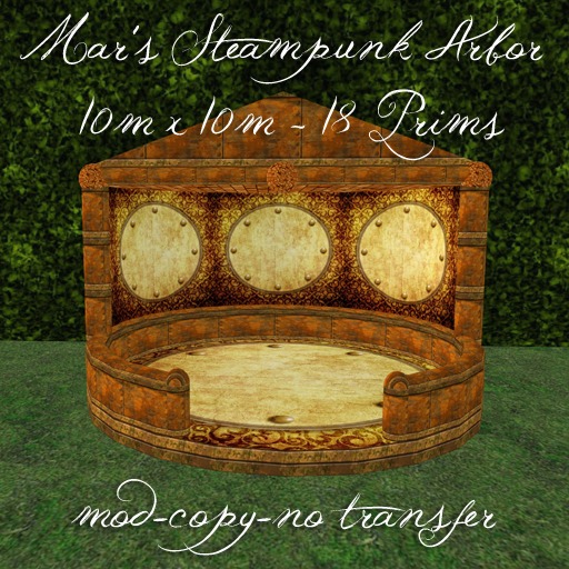 Mar's Steampunk Arbor (18 prims)
