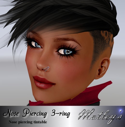 Motley's Piercing 3ring nose