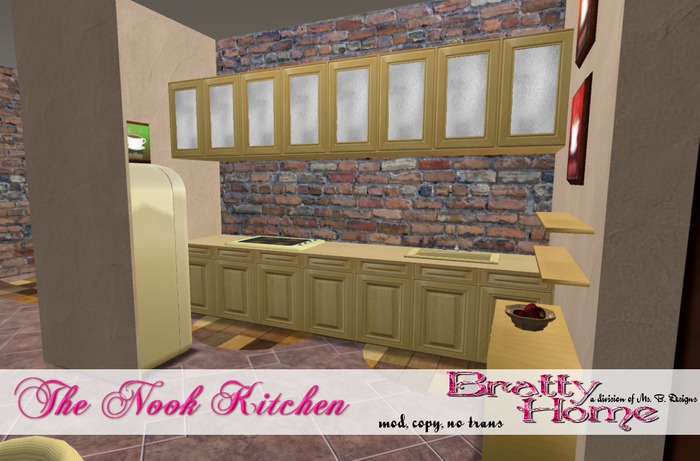 {Bratty Home} Nook Kitchen