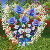 W39S Blue Roses Heart (Rezz Me)
