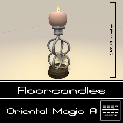 ZC FLOORCANDLES - Oriental Magic A3