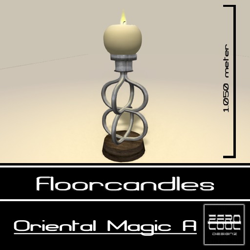 ZC FLOORCANDLES - Oriental Magic A7