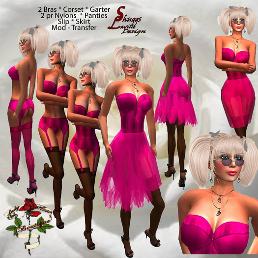 304 Black Tantalizing Moments Lingerie Set ~SLD~
