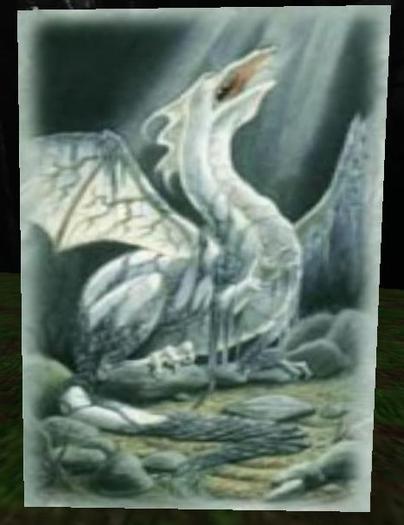 White Dragon Rug