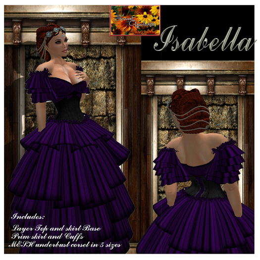 *Sweet Apollonia*  ISABELLA (purple)