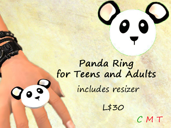 Snorkie's Panda Ring - Grownups