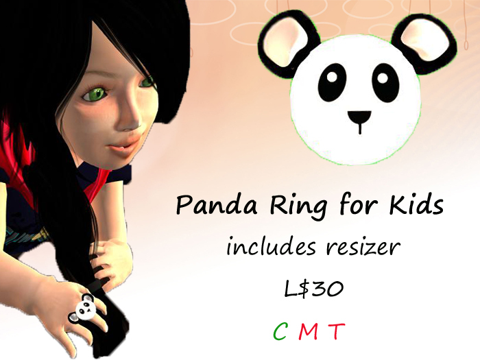 Snorkie's Panda Ring - Kids