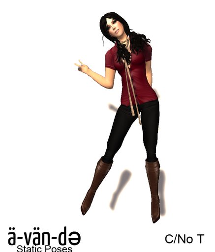 Avande Static Poses - Peace