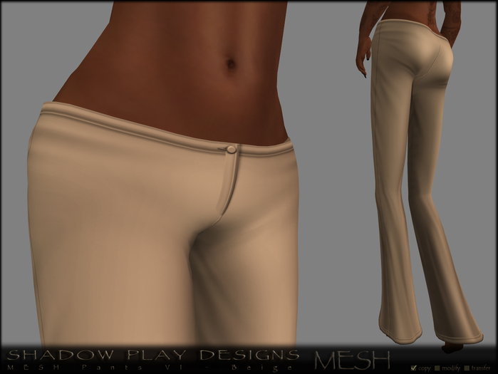 SP Designs - MESH Pants V1 - Beige 