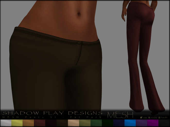 SP Designs - MESH Pants V1 - FAT PACK 