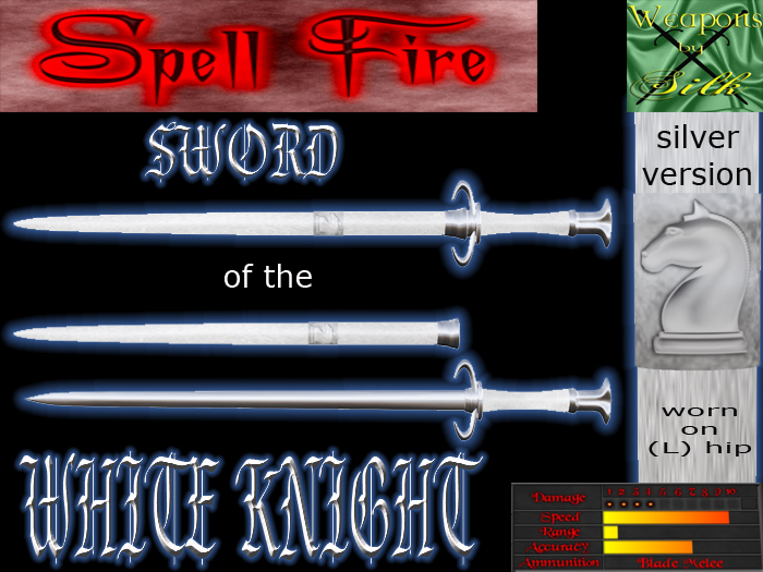 Sword of the White Knight (Silver)