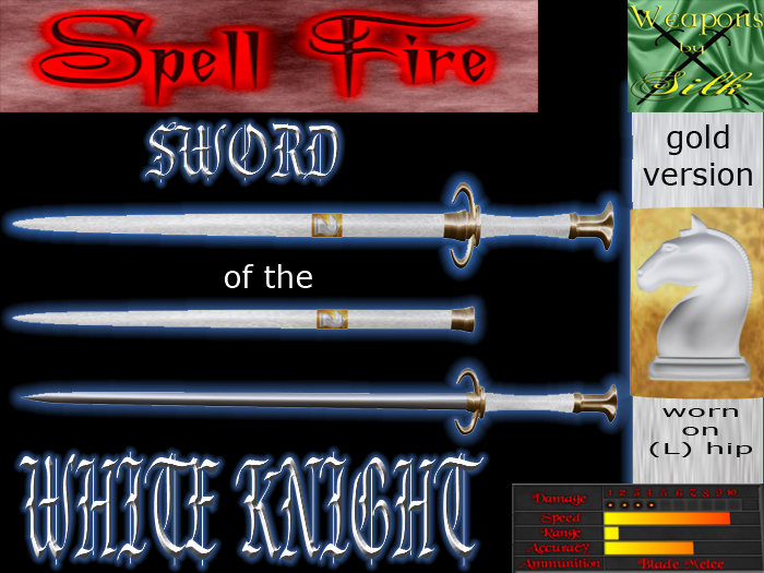 Sword of the White Knight (Gold)