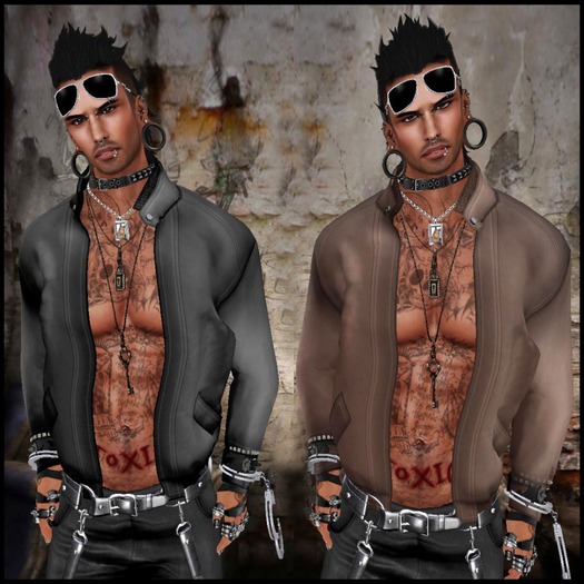 Toxic Bish Hooligans Leather Jacket V.1