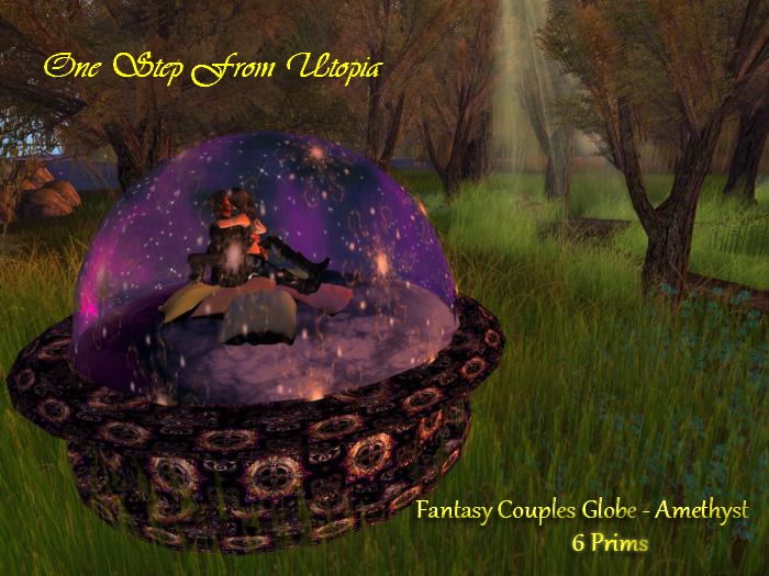 Fantasy Couples Globe - Amythest