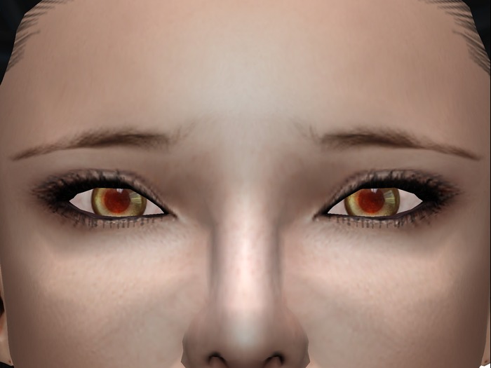 Doll Eyes Collection Red Orange