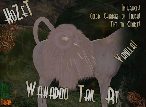 <K> Wakadoo Tail Right Vanilla