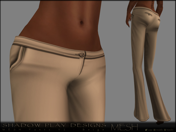 SP Designs - MESH Pants V2 - Beige 