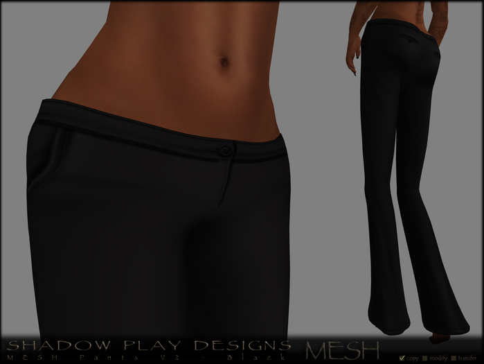 SP Designs - MESH Pants V2 - Black 