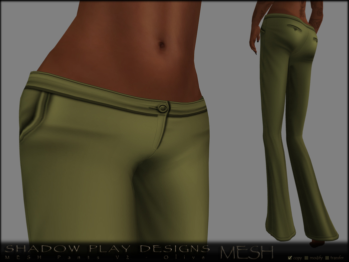 SP Designs - MESH Pants V2 - Olive 