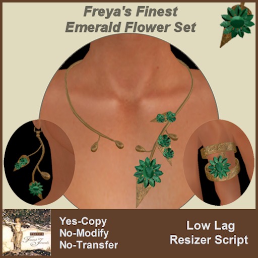Freya's Finest Emerald Daisy Set