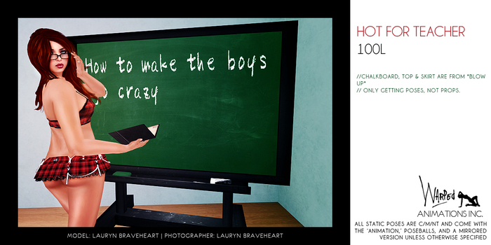 Hot For Teacher