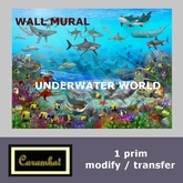 Wall mural Underwater world