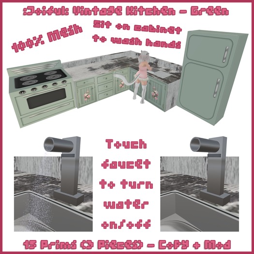 :Joiful: Vintage Kitchen - Green