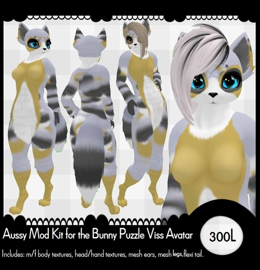 Aussy Mod Kit for the Viss Avatar