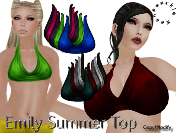 P.K. Emily Summer Top (with Applier for Lola Tango)