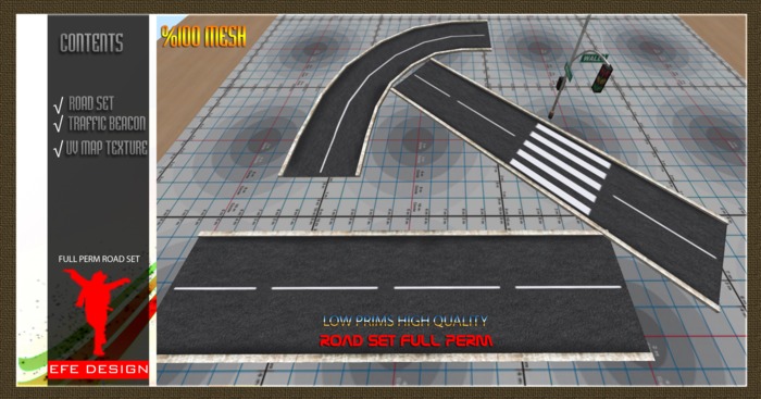 Road Set Full perm EFE DESIGN