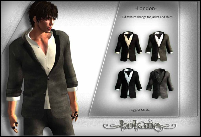 =kk= London Jacket-Mesh