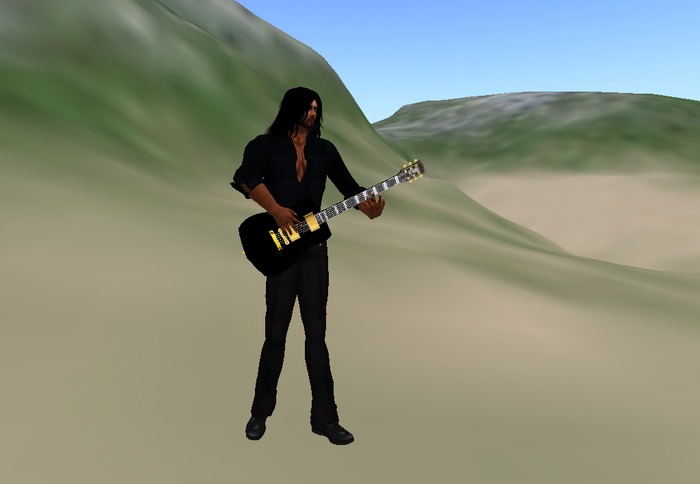 guitar with animation