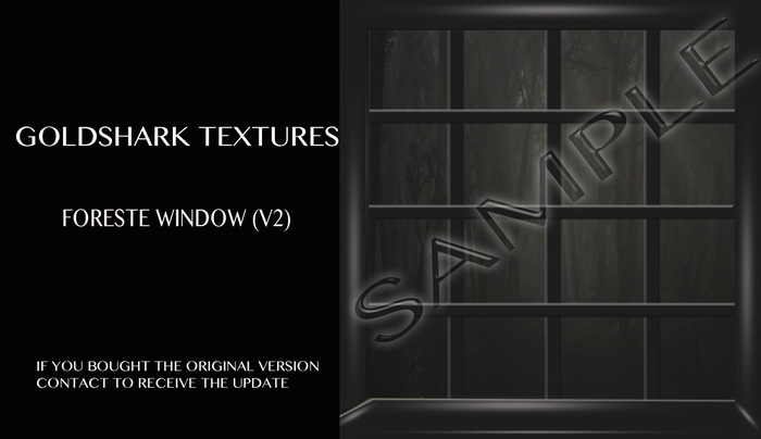 full perm seamless texture  FORESTE WINDOW (v2)