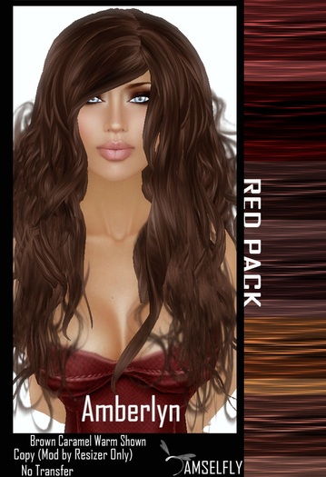 *~*Damselfly*~*Amberlyn Red Pack