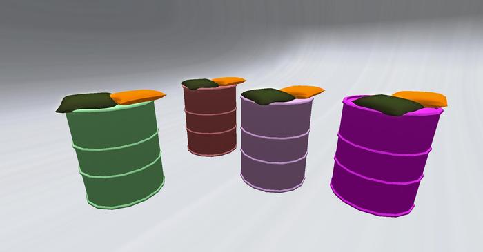 Barrel & Pillows (Copy/Modify)