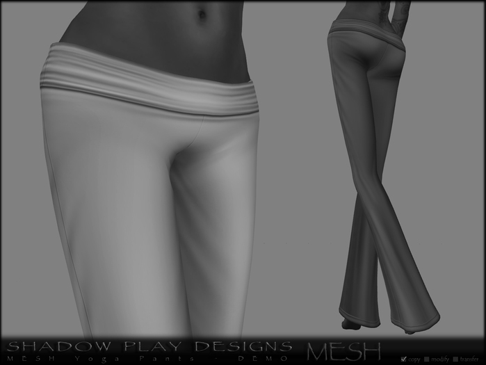 SP Designs - MESH Yoga Pants - DEMO 