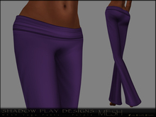 SP Designs - MESH Yoga Pants - Purple