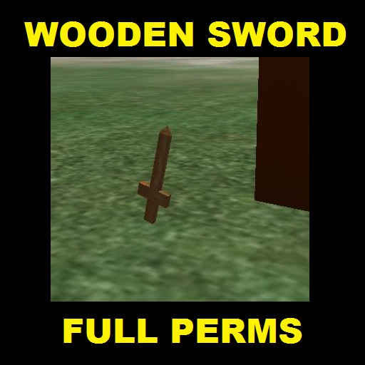 WOODEN SWORD FULL PERMS