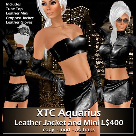 XTC Aquarius Leather Outfit 