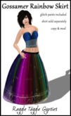 RTG Rainbow Skirt Gossamer (boxed)