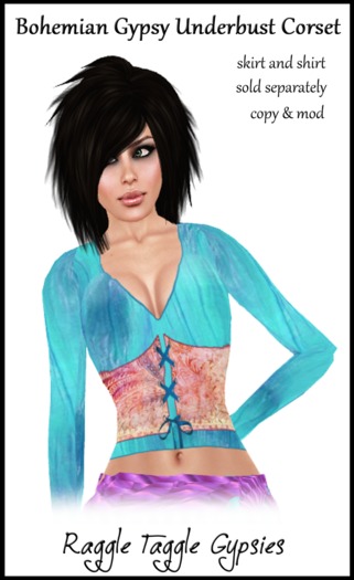 RTG Bohemian Gypsy Corset 1