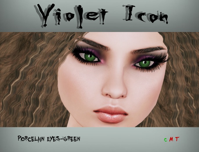 [Violet Icon] Porcelain Eyes-Green