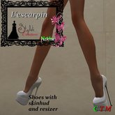 Escarpin With Hud & Resizer Glanss Silver