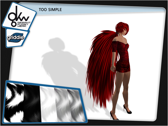 <<Griddie>> Too Simple - Black/White